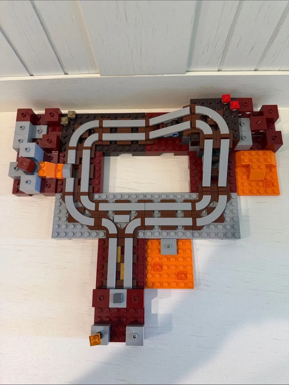 Lego Set #21130 Minecraft The Nether Railway RETIRED